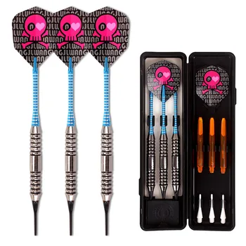 

18g Tip Soft Darts Needle Copper Dart Body Aluminum Dart Shaft PET Dart Flights durable Dardos Throwing Toy