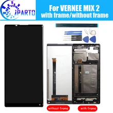 ЖК дисплей Vernee Mix 2 + дигитайзер сенсорного экрана + рамка в сборе, 100% Оригинальный Новый ЖК дисплей + сенсорный дигитайзер для Vernee Mix 2 + Инструменты