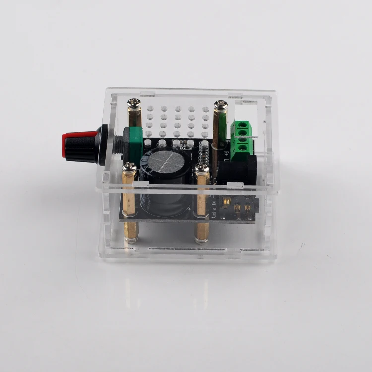 12 В Mini Hi Fi PAM8610 плата аудио стерео усилителя 2X10W двухканальный D Класс с