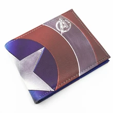 New 2016 Marvel Wallet Monedero Captain America Super Hero Wallets Baelerry Men Money Clips Bailini Ladies Purse Pouch