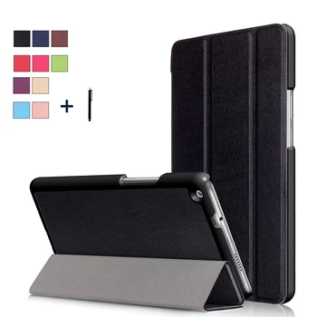 

Tablet Case For Huawei MediaPad M3 Lite 8.0 CPN-W09 Luxury Tablet Case M3 Lite 8.0'' Slim Smart Flip Leather Stand Cover+Stylus
