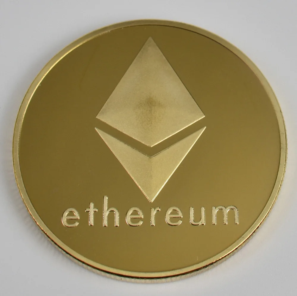 SHANGJ Les Souvenirs De Pièce D’Ethereum Conviennent À La Décoration À La Maison//Collection De Pièce De Monnaie D’Armoire//Cadeaux Commémoratifs pour des Amis