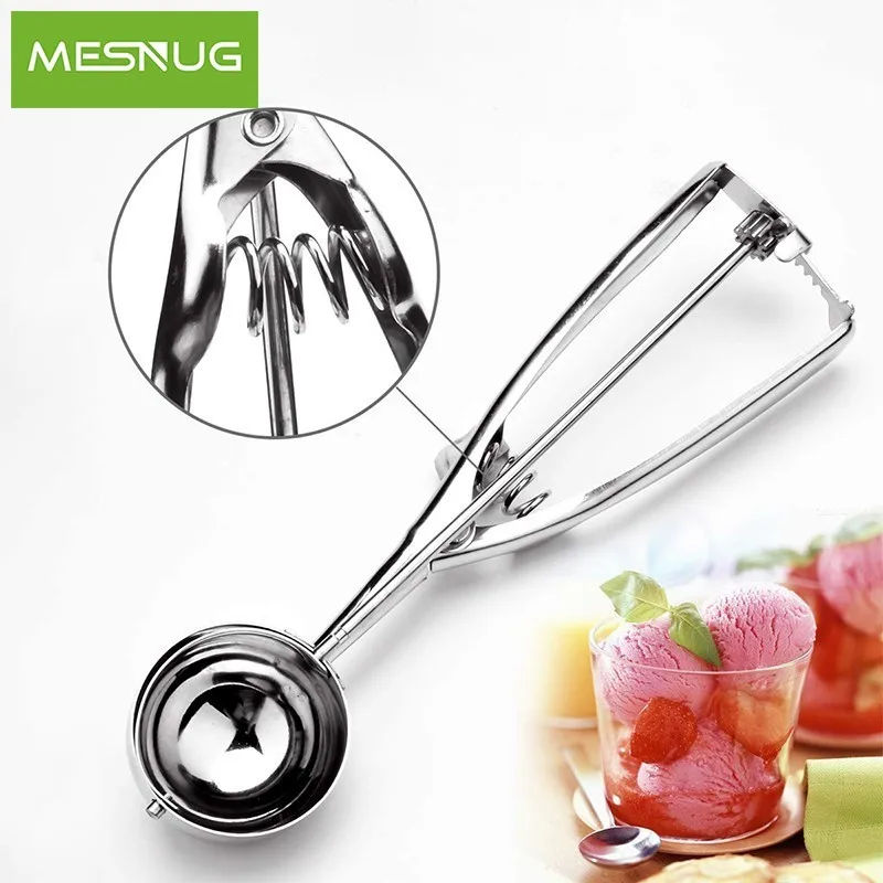 Многофункциональная ложка для мороженого MESNUG из нержавеющей стали эргономичные