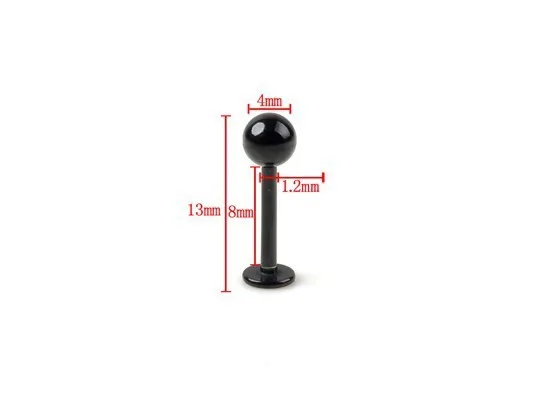 10pcs-Wholesale-Ball-Labret-Lip-Chin-Ring-Nose-Ear-Bar-Stud-Stainless-Steel-Piercing (1)