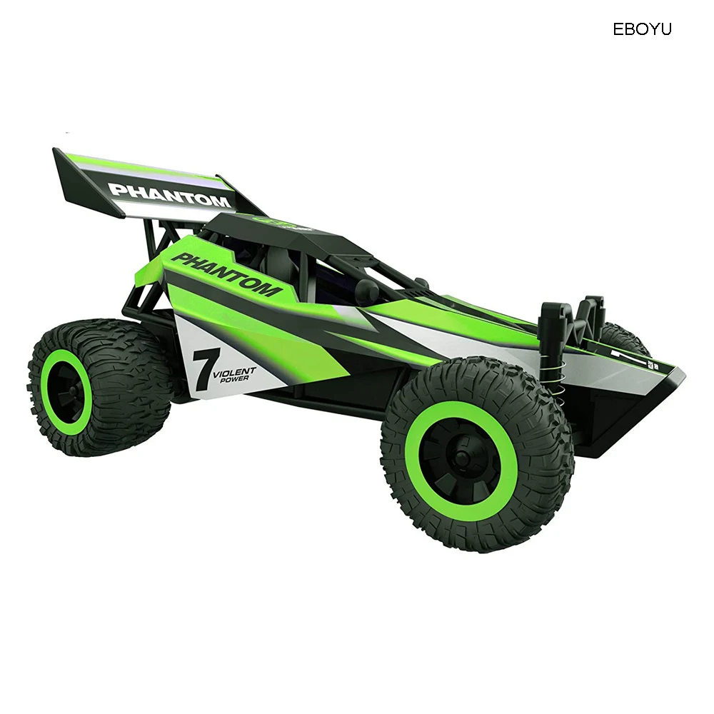 EBOYU 173201 RC Buggy 1:32 Scale with Ramp and Cones for All Terrain RC Car Rechargeable RC Racing Cars for Kids and Adults EBOYU 173201 RC Buggy 1:32 Scale with Ramp and Cones for All Terrain RC Car Rechargeable RC Racing Cars for Kids and Adults