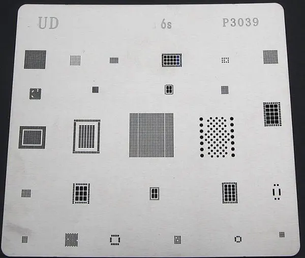 1 шт. микросхема наборы трафаретов для пайки BGA Набор для пайки шаблон iphone 4 4s 5 5C 5S 6 6s 7 Plus, 8, 8 plus, X