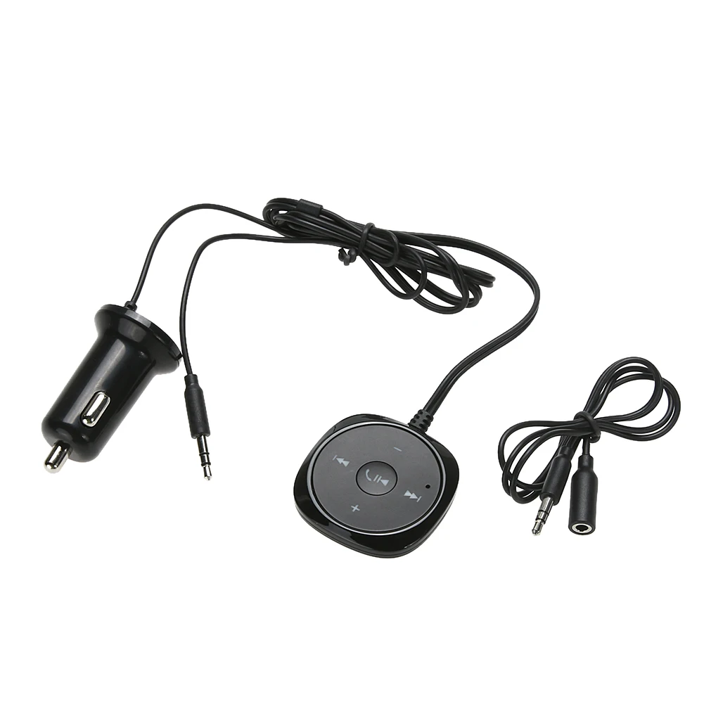 

Universal 4.0 Audio Receiver Aux 3.5mm Cable Bluetooth Adapter Handsfree Wireless Car Bluetooth Kit For Mobile Phone MP3 ME3L