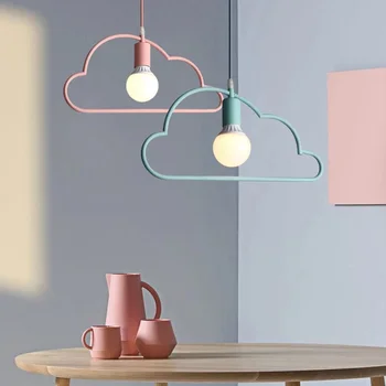 

Modern Pendant Ceiling Lamps Iron LED Pendant Lights Home Deco Pending Lighting Living Room Children Room Bedroom Hanging Light