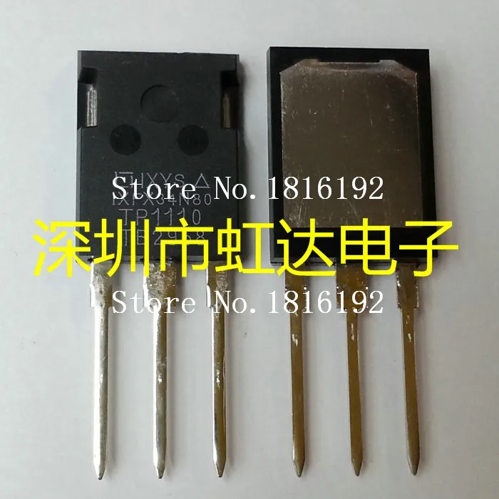 Free shipping 10pcs/lot IXFX34N80 N-channel MOSFET 34A 800V new original | Электронные компоненты и