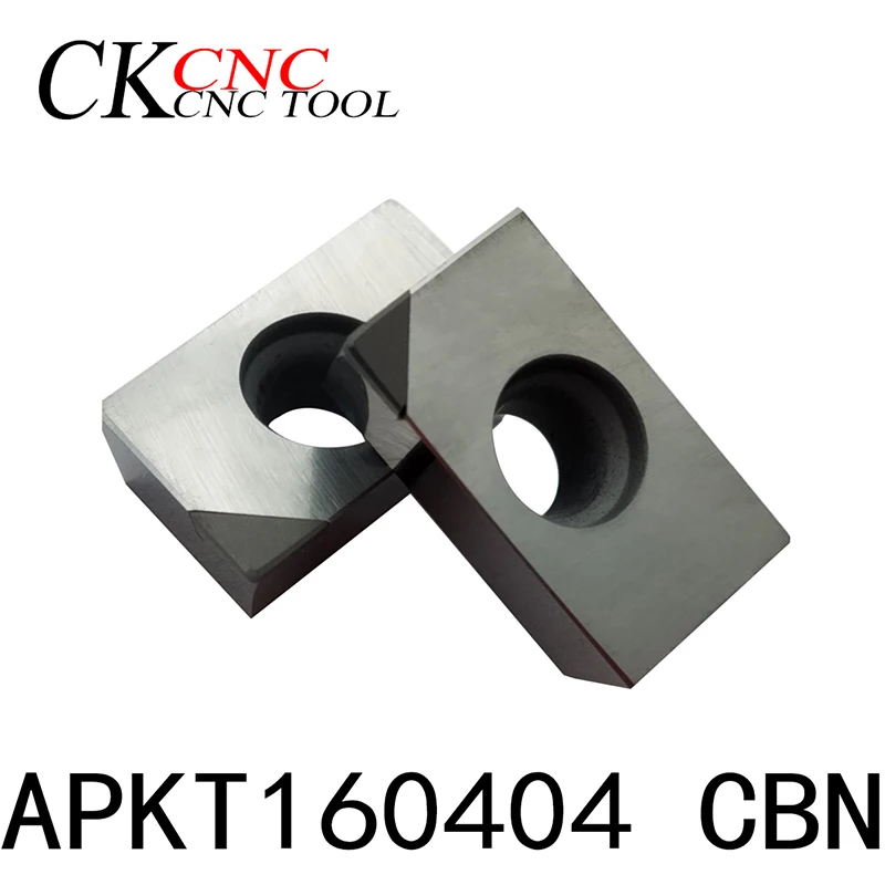 2pcs APKT160404 CBN Diamond inserts Carbide Milling Inserts lathe