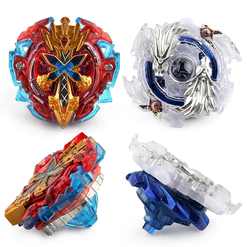 New Finger Gyro Metal Plastic Fusion 4D font b Spinning b font Rapidity Beyblades Spin font
