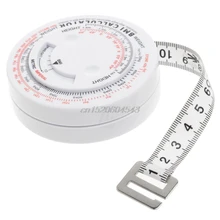 BMI Индекс Массы Тела выдвижная лента 150 см измерительный калькулятор диета потеря веса ленты измерительные инструменты R08 и Прямая поставка
