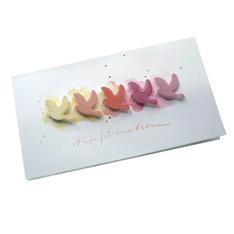 

Bird Metal Cutting Dies Stencil DIY Scrapbooking Album Stamp Paper Card Embossing Craft Decor JUL-8