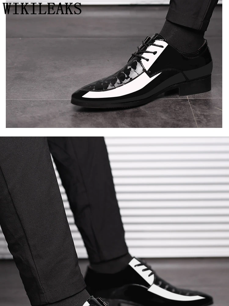 Коричневые модельные свадебные туфли; мужские официальные итальянские лакированные кожаные туфли для мужчин; coiffeur; элегантная обувь; мужские классические туфли; zapatos hombre bona
