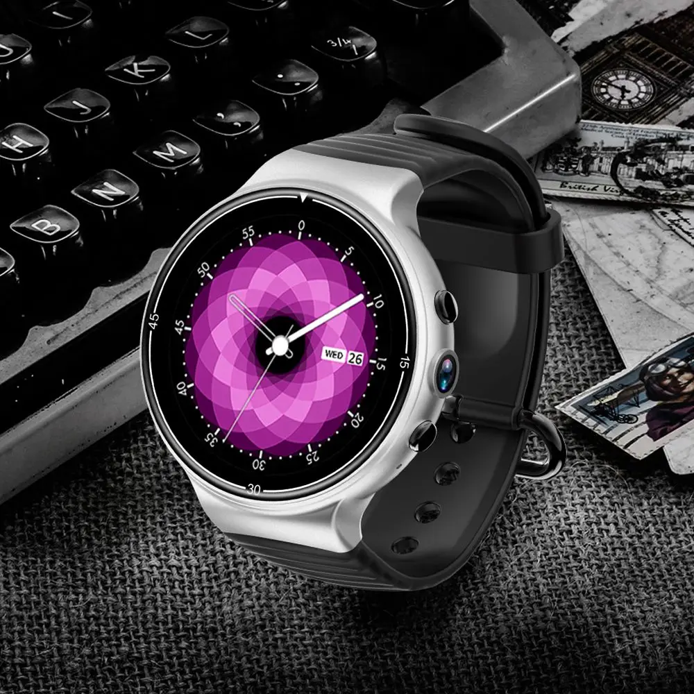 Смарт часы PK Thor s 1 39 дюймов MTK6737 четыре ядра 3 ГГц Android 7 0 4G 620 мА/ч 2 мегапикселей
