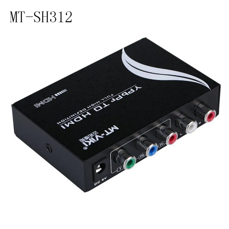 

Hot MT-VIKI HDMI Converter Component to Digital Adapter FHD 720p 1080p Up-scaling MT-Viki SH312