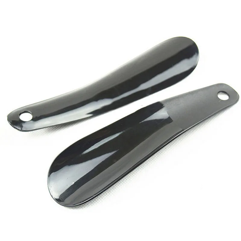 4.7 inch Black Plastic Shoehorn Shoe Horn Flexible Remover Lifter Slip Into