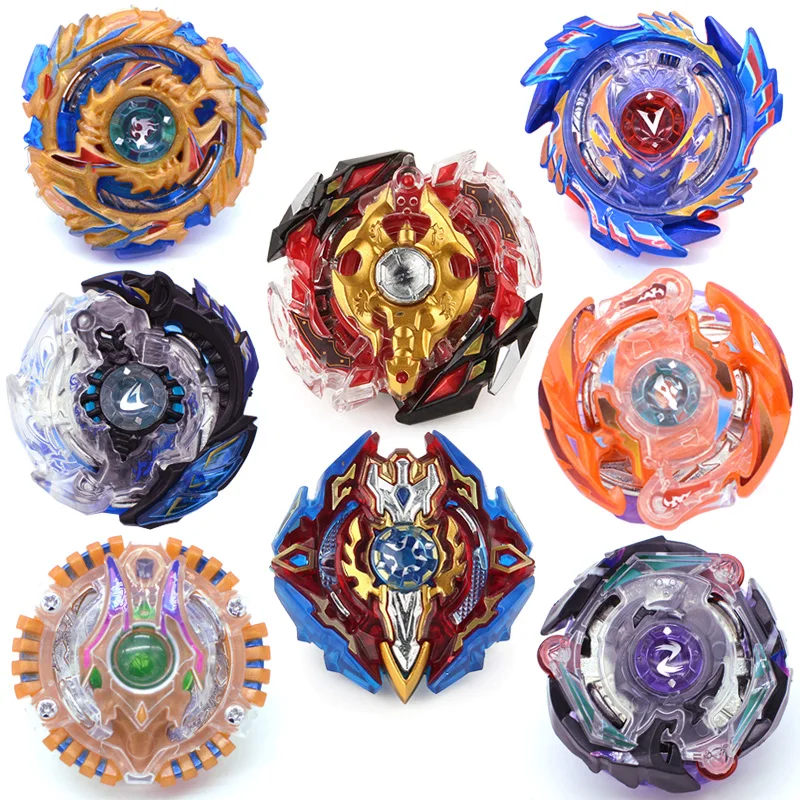 

8pcs Hot 4D Beyblade Burst Toys Arena Without Launcher and Box Beyblades Metal Fusion God Spinning Top Bey Blade Blades Toy