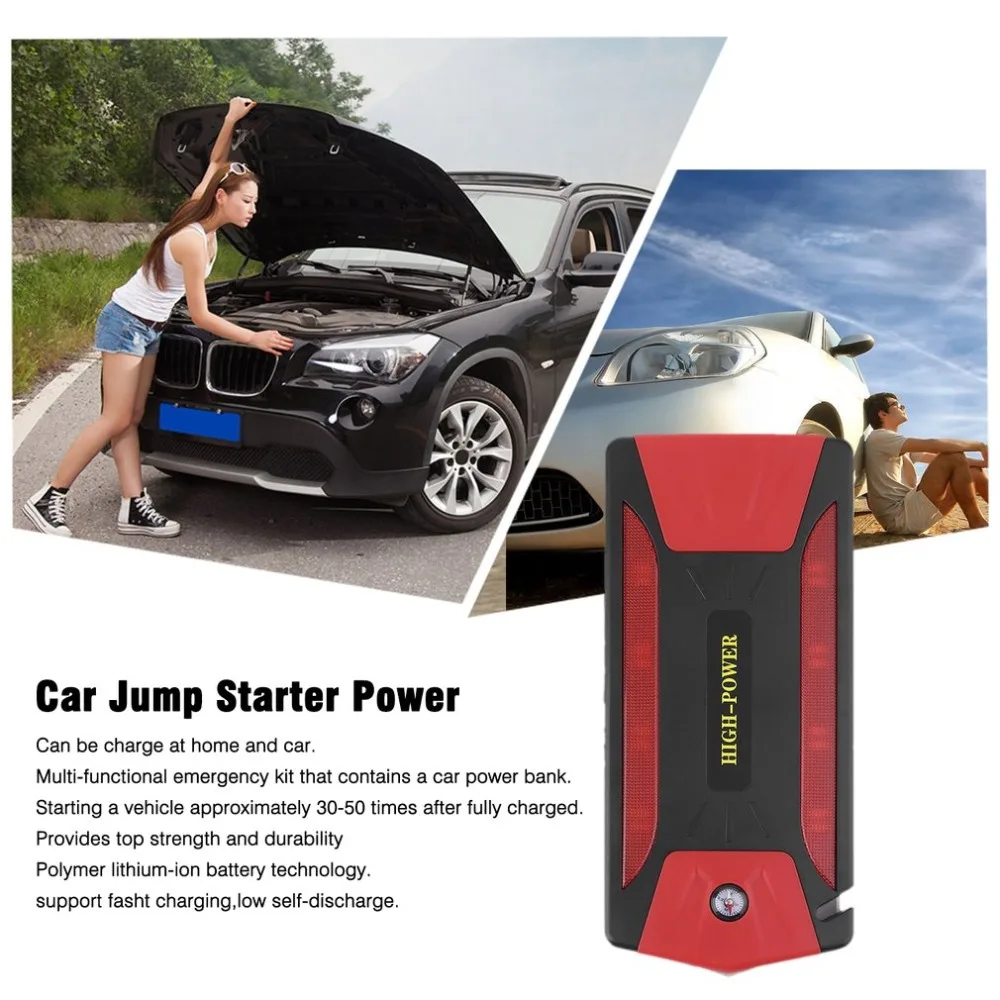 82800mAh Car Jump Starter Portable Emergency Battery Charger Multi-Function Mini 300A Automobile Booster Power Bank 82800mAh Car Jump Starter Portable Emergency Battery Charger Multi-Function Mini 300A Automobile Booster Power Bank