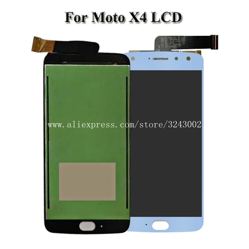 For Motorola Moto X4 LCD Display Touch Screen Digitizer Glass Panel