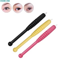 3 шт одноразовые, для микрообработки ручка для тату бровей для постоянного макияжа леверт Прямая поставка Y501