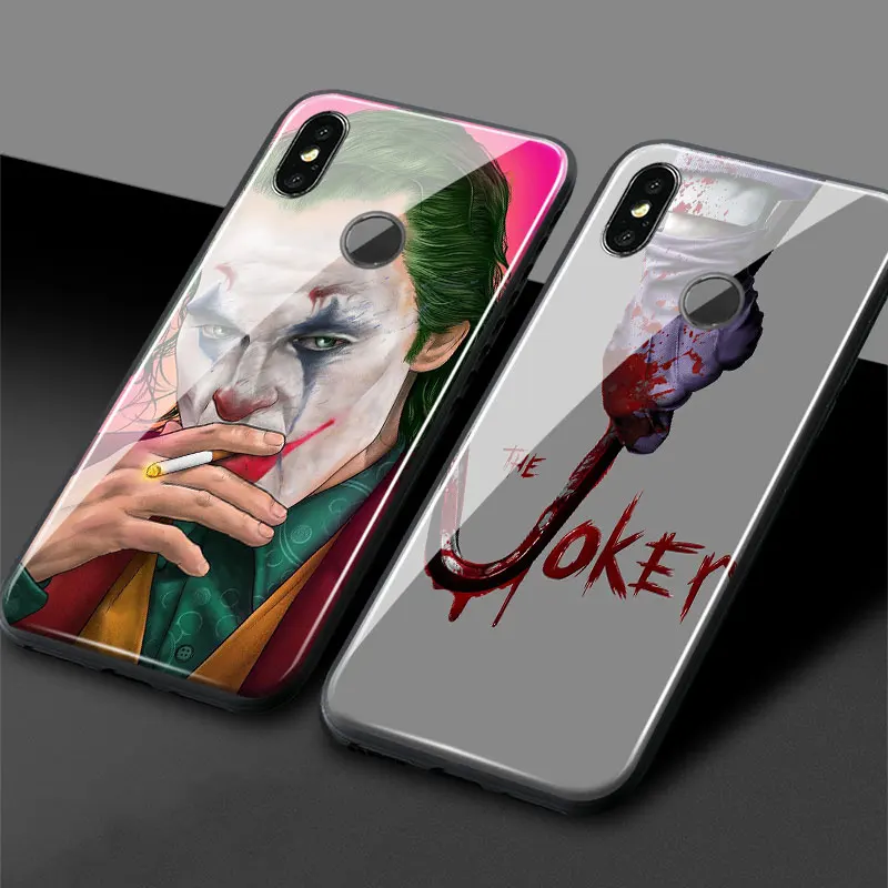 Мягкий силиконовый чехол с гладким стеклом joker для телефона Xiaomi Mi 8 9 SE Mix 2 2s 3 RedMi Note