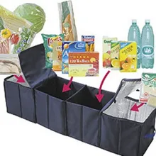 BF010 Полезная 4 футляра Складная Многофункциональная автомобильная коробка для хранения багажника инкубатор 115*30*30 см