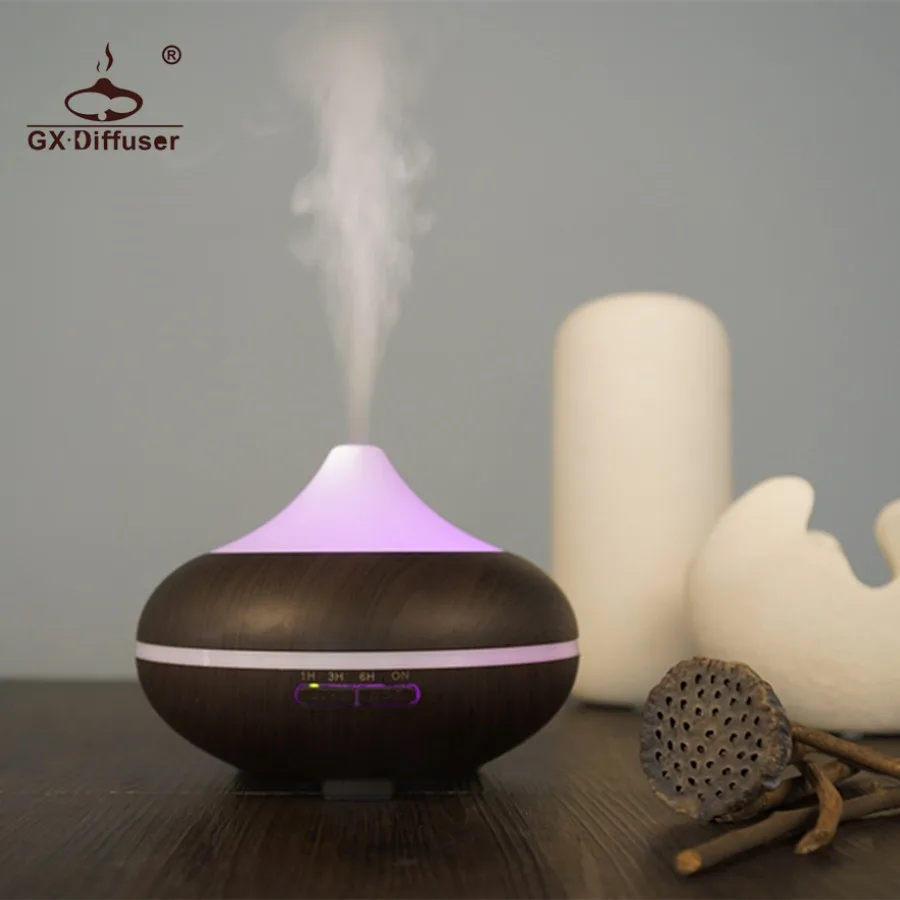 

500ml Aroma Diffuser LED Light With 7 Changing Colors Mist Maker Fogger Air Purifier Aromatherapy Ultrasonic Humidifier Home Spa