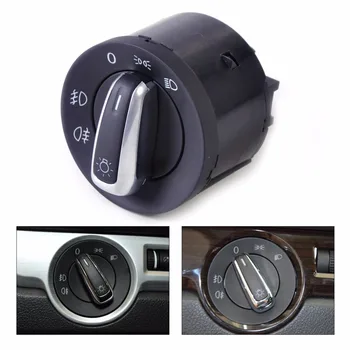 

DWCX Car New Headlight Switch Control 5ND941431A 3C8941431C 1K0941431 For VW Golf GTI Jetta Passat Tiguan Touran Caddy Rabbit