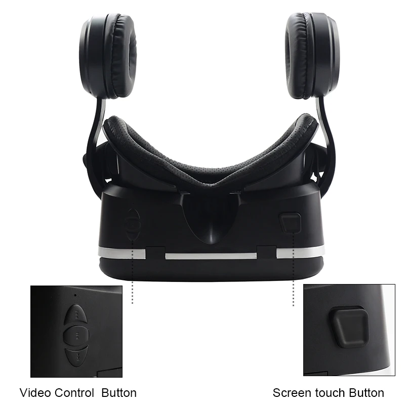 Shinecon 6 0 G04E VR наушников версия Google Cardboard 3D Очки виртуальной реальности гарнитура