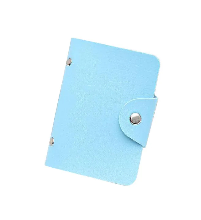 

Men Women Card Holder Wallet Artificial leather Solid Fold Over Business Card Day Clutches Paquete De Tarjetas Passport #
