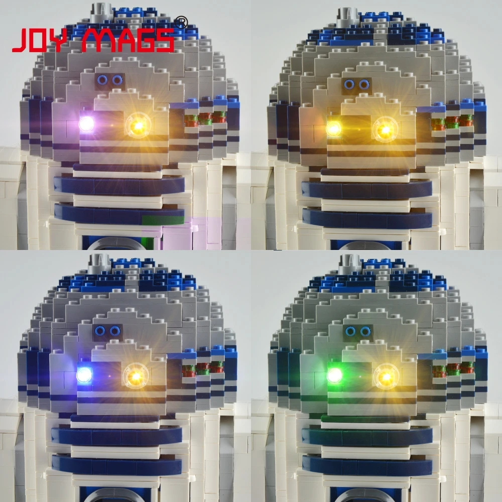 JOY MAGS светодиодный светильник для звездных войн 10225 R2 D2 Seingt совместим с 05043 35009 (не