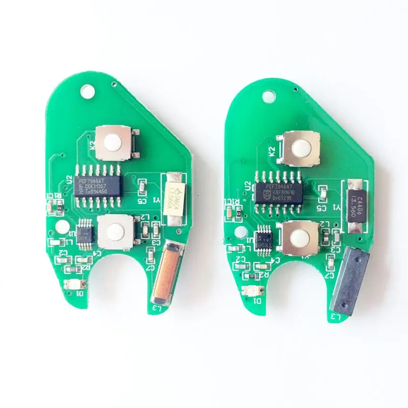 

2 Buttons Remote Key PCB For Renault Vivaro Movano Kangoo Master Trafic Intersta Primastar