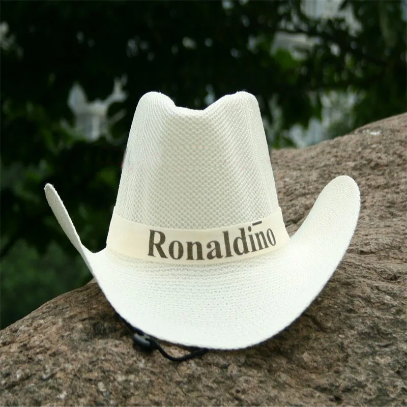 Летняя новая модная летняя мужская соломенная элегантная винтажная шляпа, ковбойская шляпа мужская мода