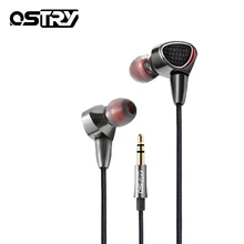 OSTRY KC09 Hi Fi In Ear font b Earphones b font MMCX Detachable High Performance font