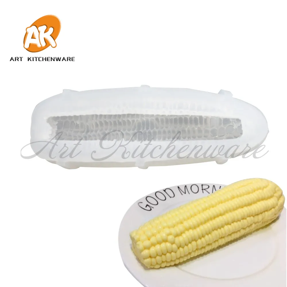 Realistic Corn Silicone Mold Fondant Molds Sugarcraft Cake Molds Cake