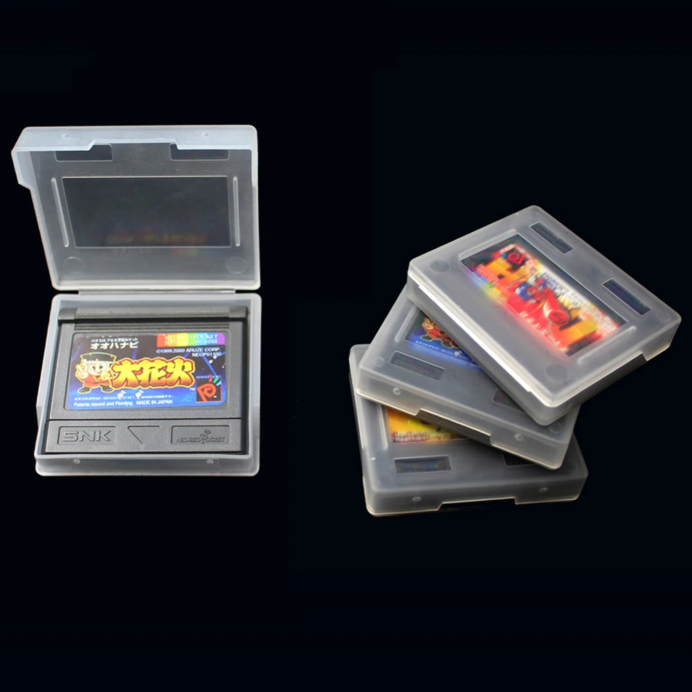 Игровой пластиковый чехол s Games Card картридж для SNK NEO GEO Карманный цветной NGPC NGP защитный чехол