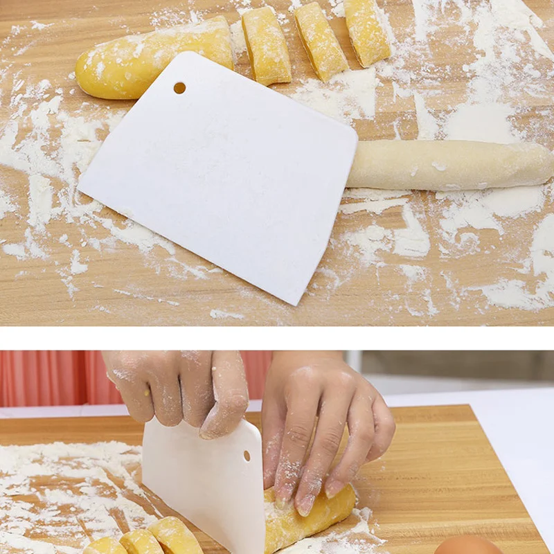 High Quality Plastic Pastry Cutters Colorful DIY Cream Scraper Set Cake Mold Tools | Дом и сад