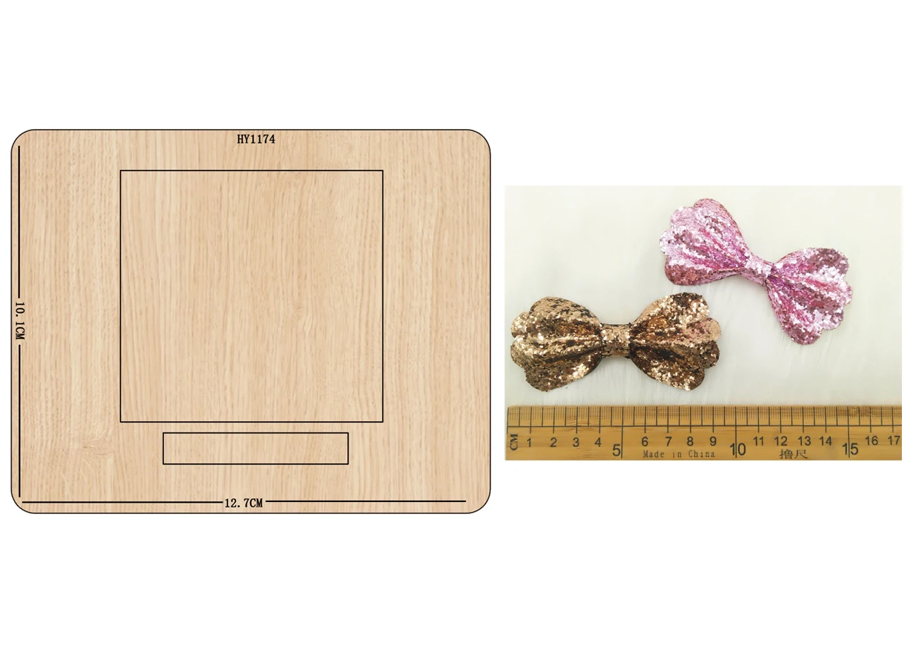 

bow cutting dies 2019 new die cut &wooden dies Suitable for common die cutting machines on the market