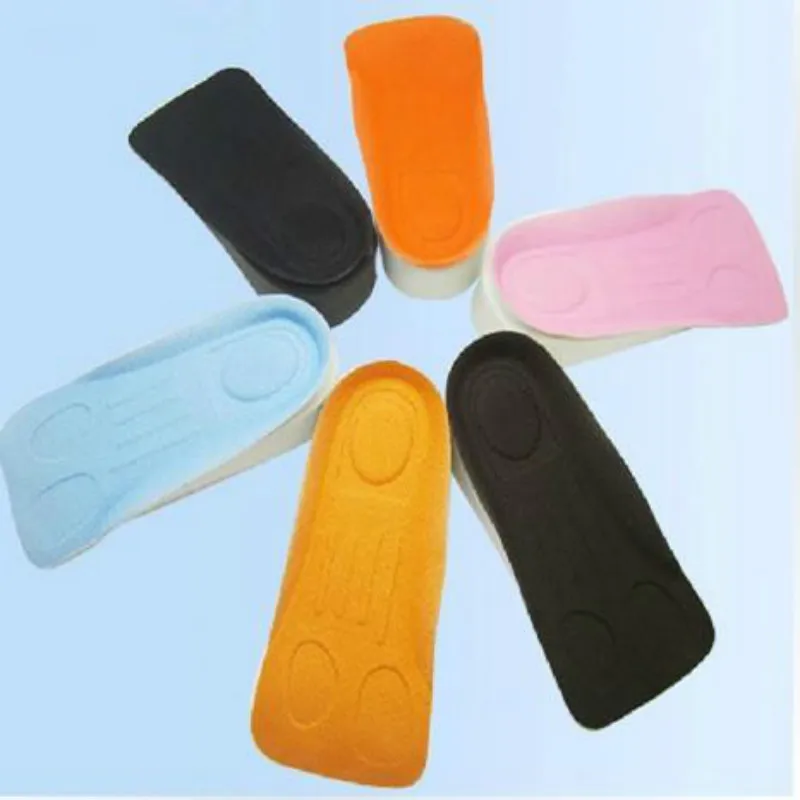 4 Pairs Half Size 3cm Height Increse Shoe Insole Taller Padin Insoles
