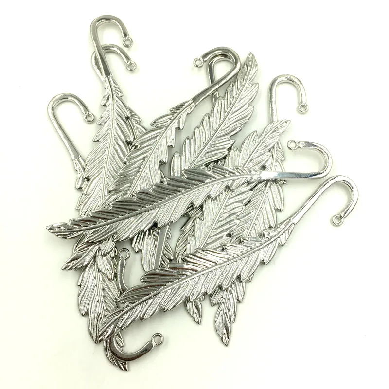 20 шт. металлические закладки для книг 143 мм|silver tone|bookmark findingssilver findings |
