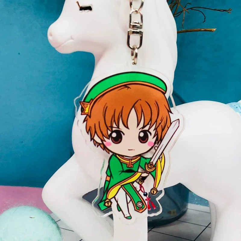 1 pieza unids Anime llavero tarjeta Captor Sakura Li Syaoran TOUYA todos los personajes colgante Portachiavi doble Llaveros De Llaveros 1 pieza unids Anime llavero tarjeta Captor Sakura Li Syaoran TOUYA todos los personajes colgante Portachiavi doble Llaveros De Llaveros