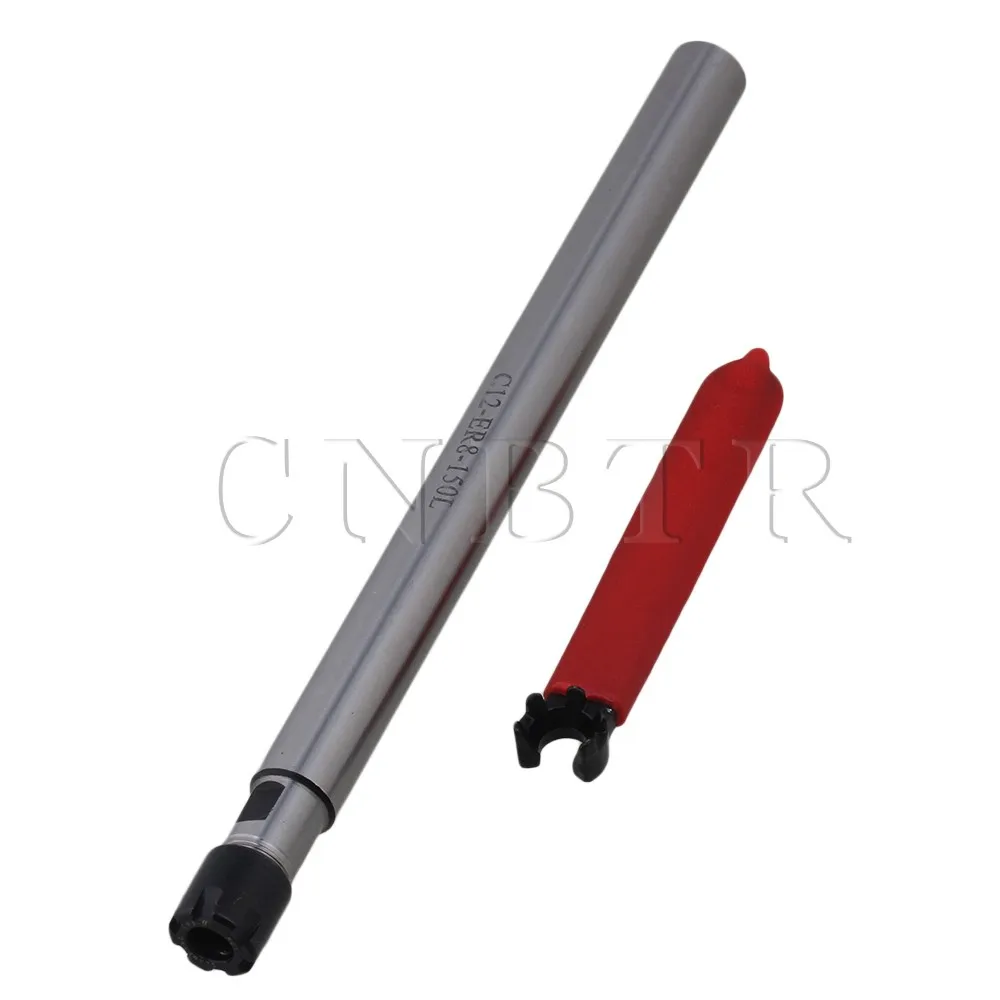 

CNBTR Silver C12 ER8M 150L CNC Straight Shank Collet Chuck Wrench For Milling Lathe