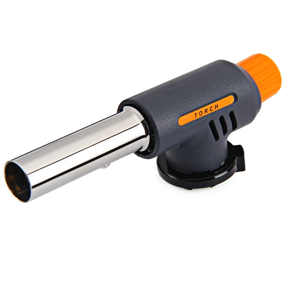 

Auto Ignition Flamethrower Butane Burner Gas Torch Camping Welding BBQ Butane Burners Gas Adapter Torch Lighter Hiking Camp