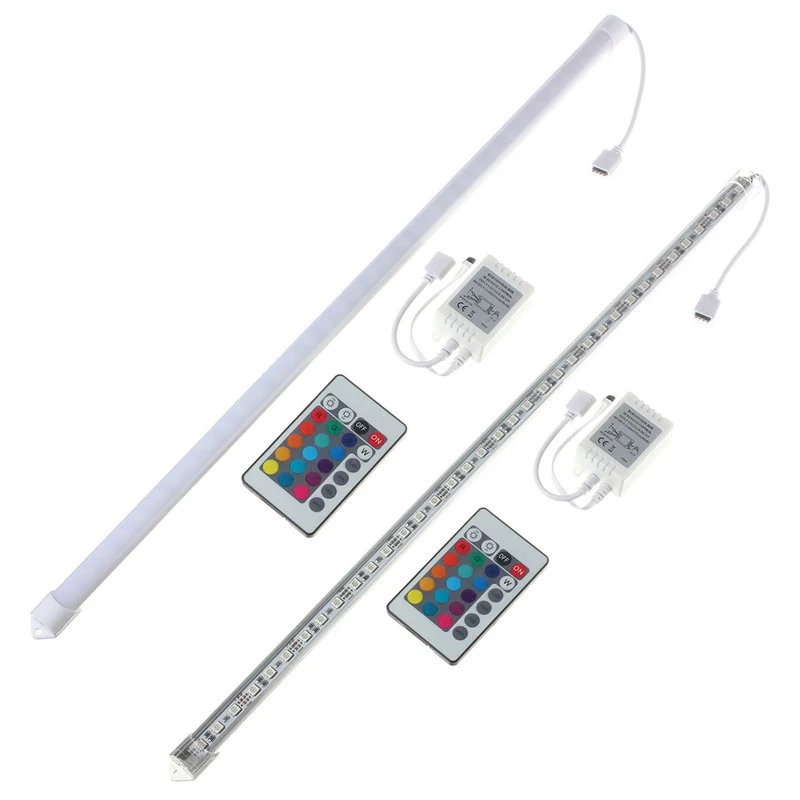 

50CM U Shaped36 RGB LED Bar Light 5050 SMD 12 DC Aluminum Alloy Shell Strip Hard Cabinet Bar Light 8.64W