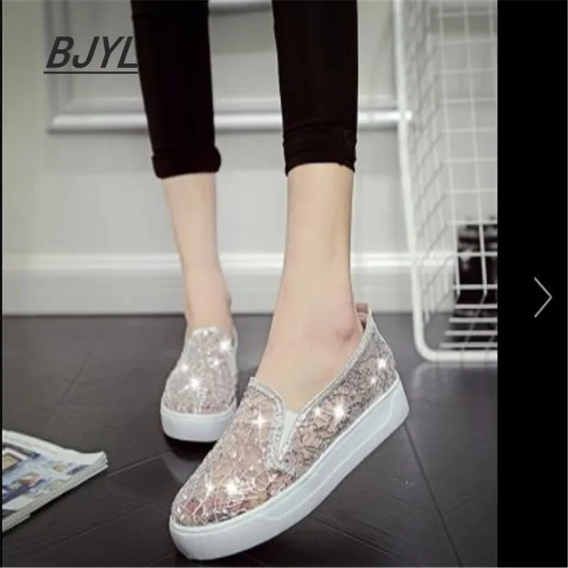 

BJYL summer breathable mesh mesh hollow mesh sneakers student canvas casual shoes