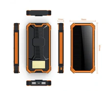 20000 mAh Solar Battery Panel external Charger 20000 MaH universal solar mobile power BANK LK-SP0128