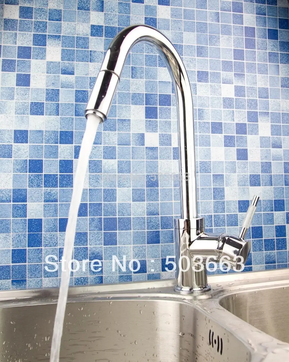 Wholesale Convience Kitchen Basin Sink Pull Out and Swivel Faucet Vanity Faucet Mixer Tap Crane Chrome