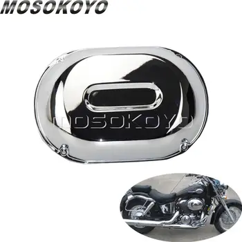 

Chrome/Black Air Filter Cover Air Cleaner Guard for Honda VT 750DC Shadow Spirit VT750 2001-2007