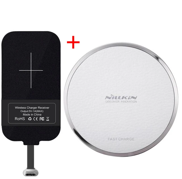 For Sony Xperia XZ/X Compact Charging receiver& Nillkin Fast Magic Disk Qi Wireless Charger Pad For Sony Type c Port Phone|charging receiver|charger wireless charger pad - AliExpress